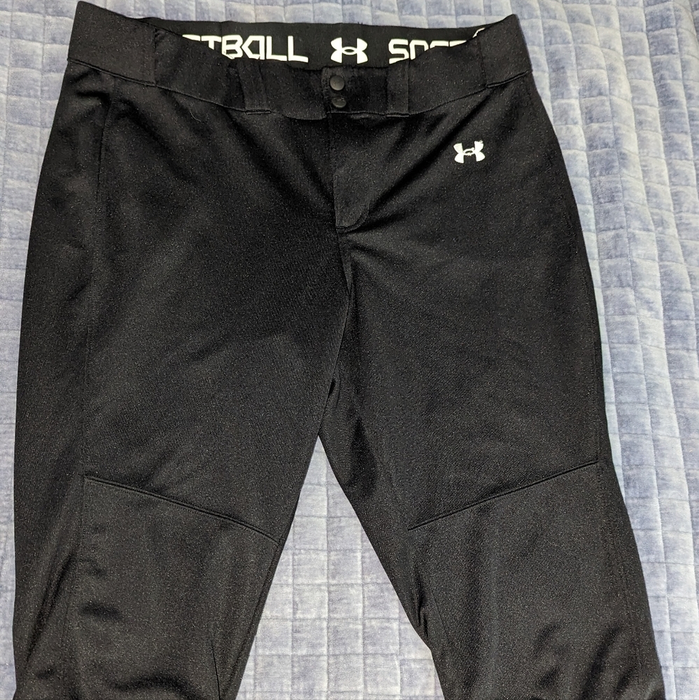 Under Armour XL black softball pants
